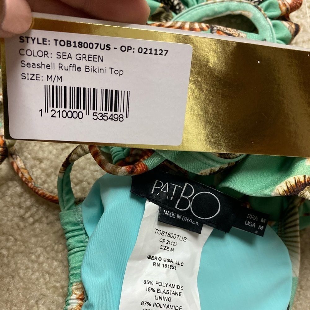 PatBO Seashell Ruffle Bikini - Picture 13 of 16